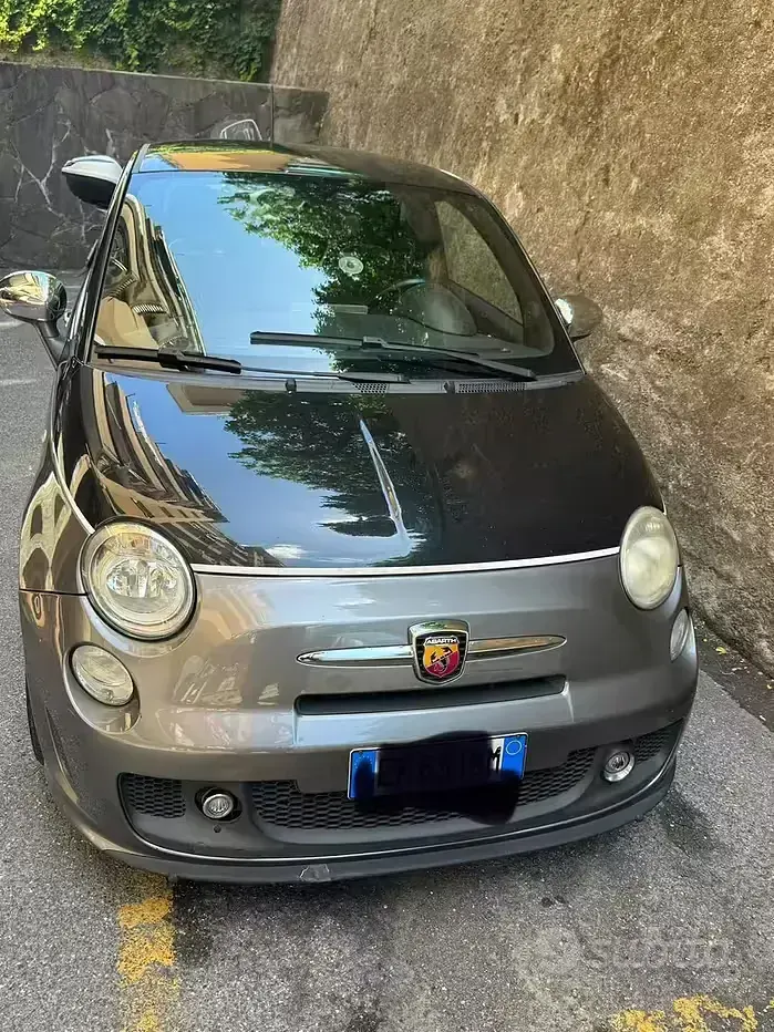 Usata Abarth 500 140 CV (102 kW) 2015 Grigio Utilitaria