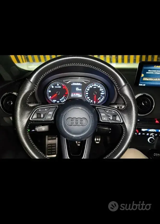 Usata Audi A3 116 CV (85 kW) 2017 Grigio Utilitaria