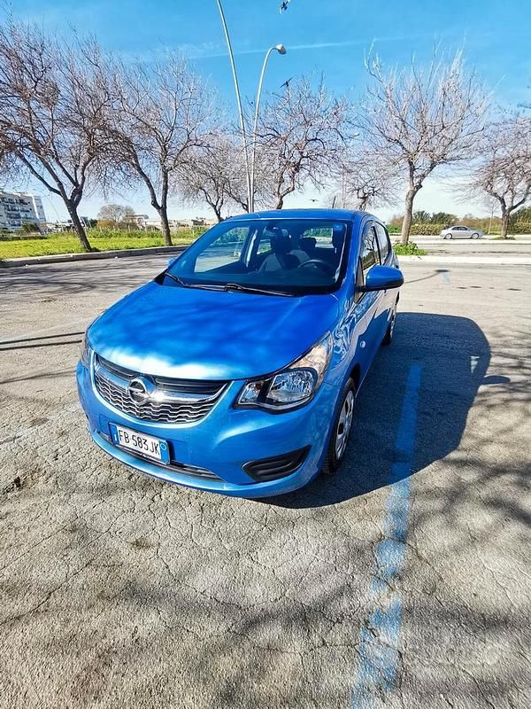 Usata Opel Karl 75 CV (55 kW) 2016 Blu Utilitaria