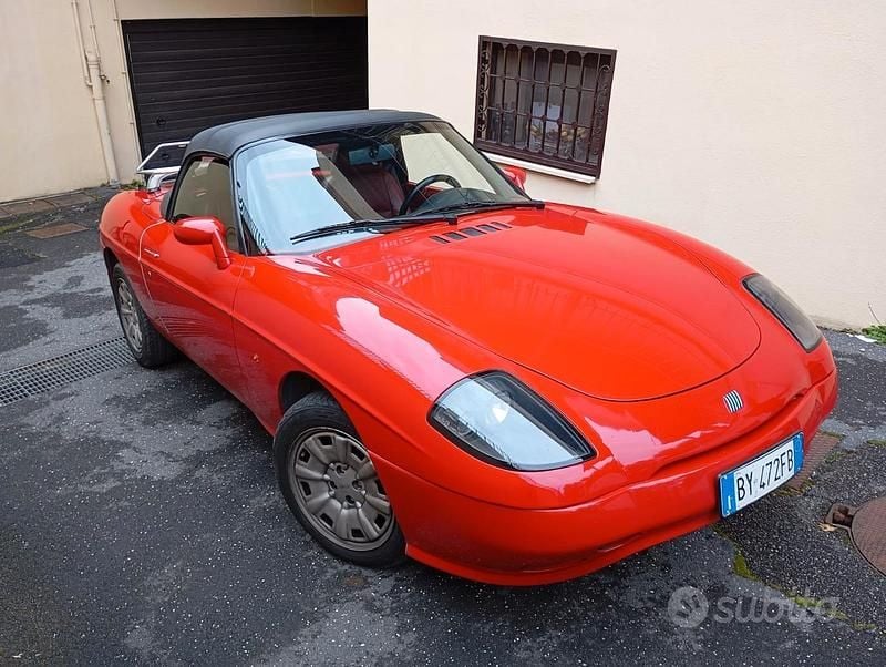 Usata Fiat Barchetta 131 CV (96 kW) 1997 Rosso Cabrio