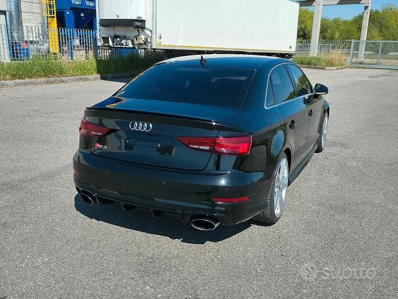 Usata Audi RS3 400 CV (294 kW) 2018 Nero Berlina