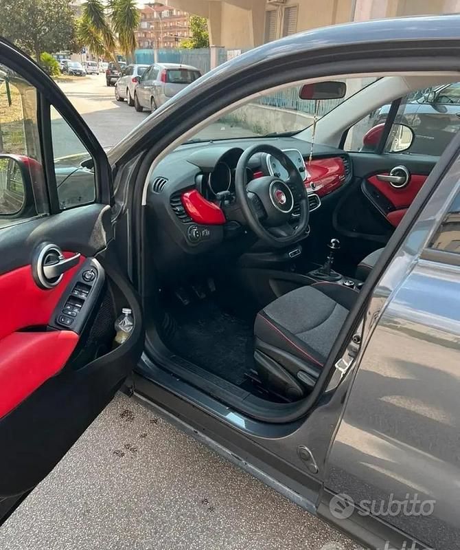 Usata Fiat 500X 95 CV (69 kW) 2017 Grigio SUV