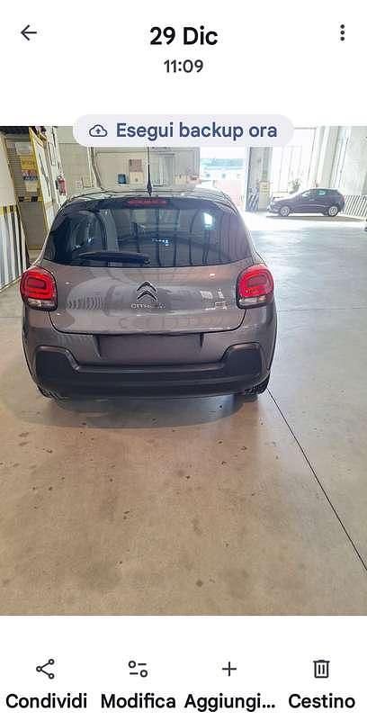 Usata Citroën C3 Feel 83 CV (61 kW) 2019 Grigio Berlina