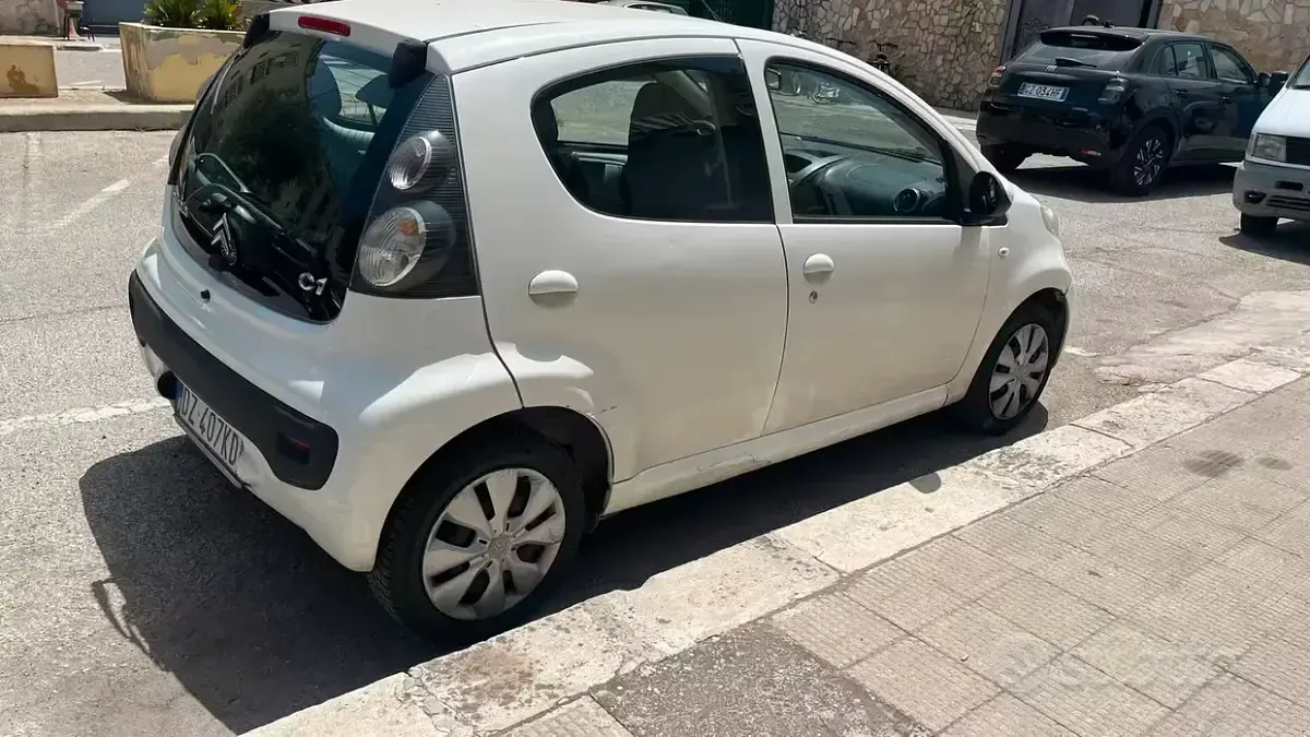 Usata Citroën C1 68 CV (50 kW) 2009 Bianco Utilitaria