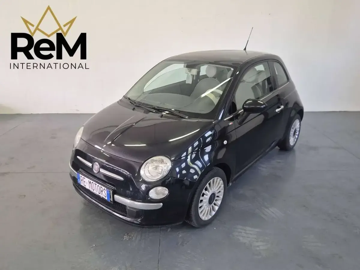 Usata Fiat 500 Lounge 69 CV (50 kW) 2012 Nero Utilitaria