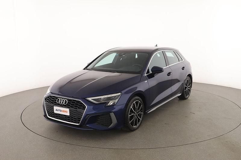 Usata Audi A3 Sportback e-tron S-Line 150 CV (110 kW) 2023 Blu Utilitaria