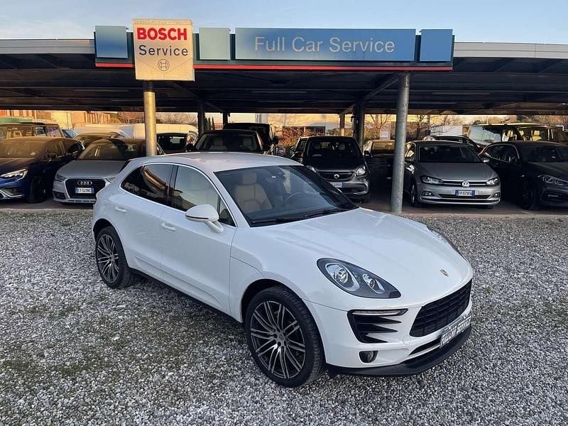 Usata Porsche Macan 250 CV (183 kW) 2017 Pure white SUV