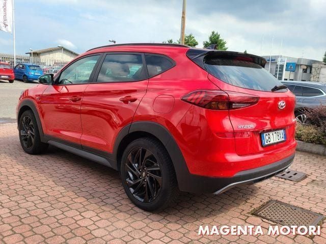 Usata Hyundai Tucson N Line 136 CV (100 kW) 2020 Bordeaux SUV
