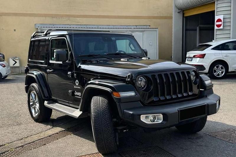 Usata Jeep Wrangler Sahara 200 CV (147 kW) 2019 Nero SUV