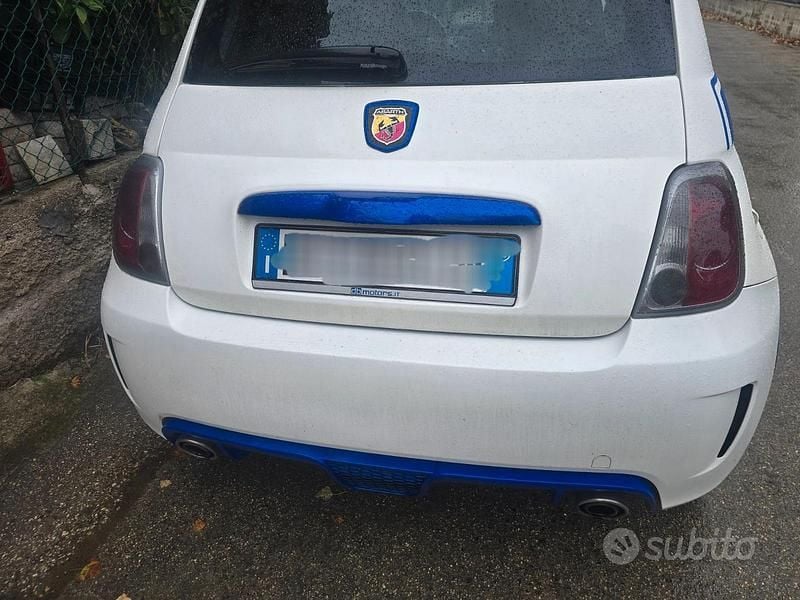 Usata Abarth 500 135 CV (99 kW) 2010 Bianco Berlina