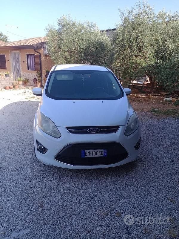Usata Ford C-MAX 115 CV (84 kW) 2012 Bianco Monovolume