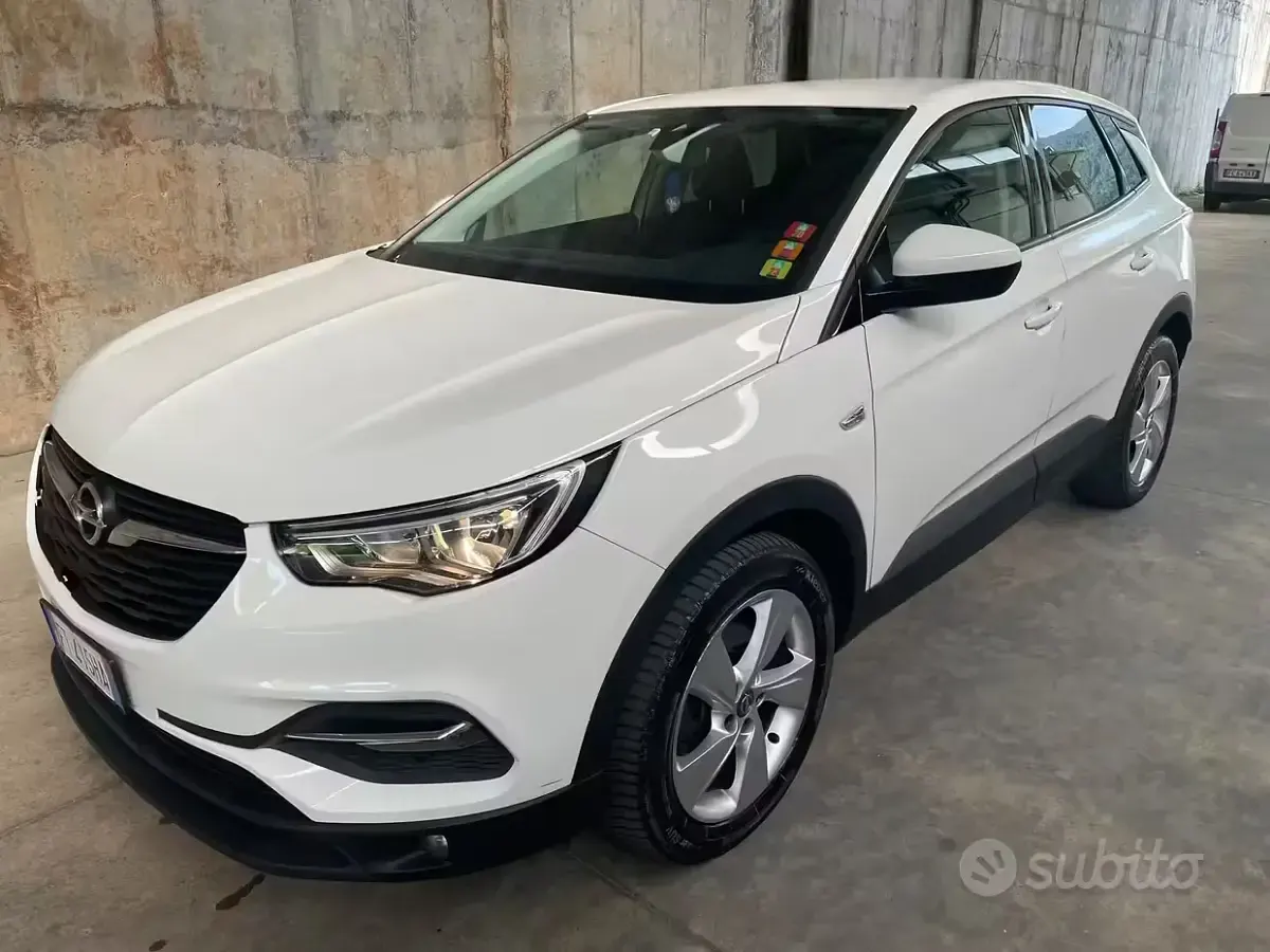 Usata Opel Grandland X 120 CV (88 kW) 2018 Bianco SUV
