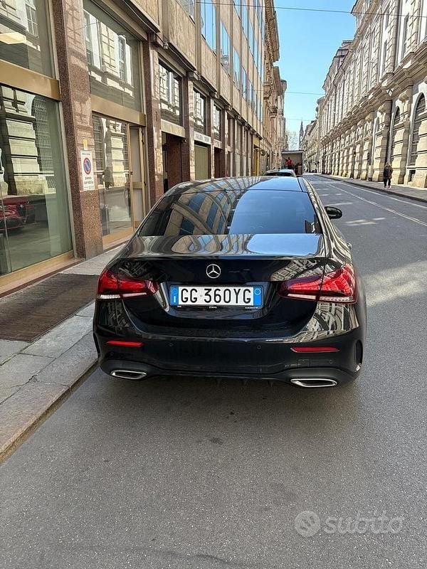Usata Mercedes A200 Premium 163 CV (119 kW) 2020 Nero Berlina