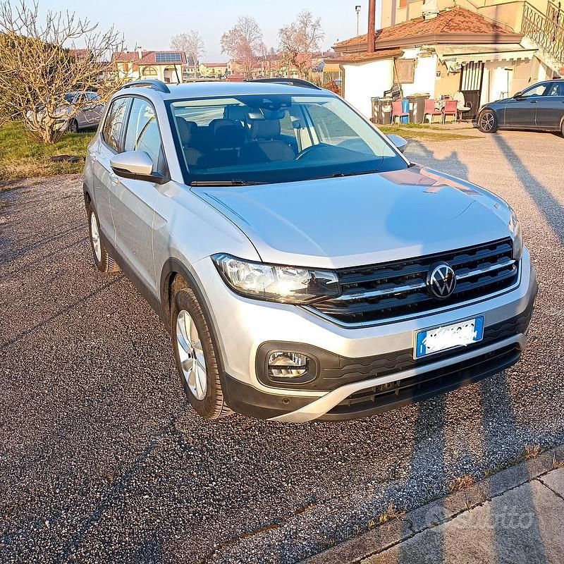 Usata VW T-Cross 95 CV (69 kW) 2022 Grigio SUV