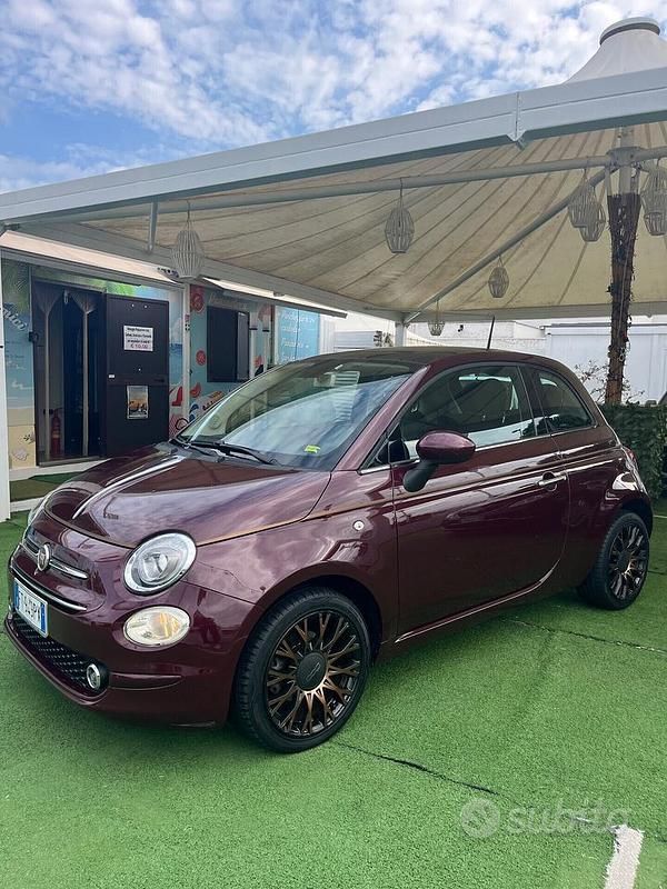 Usata Fiat 500 Collezione 69 CV (50 kW) 2019 Viola Berlina