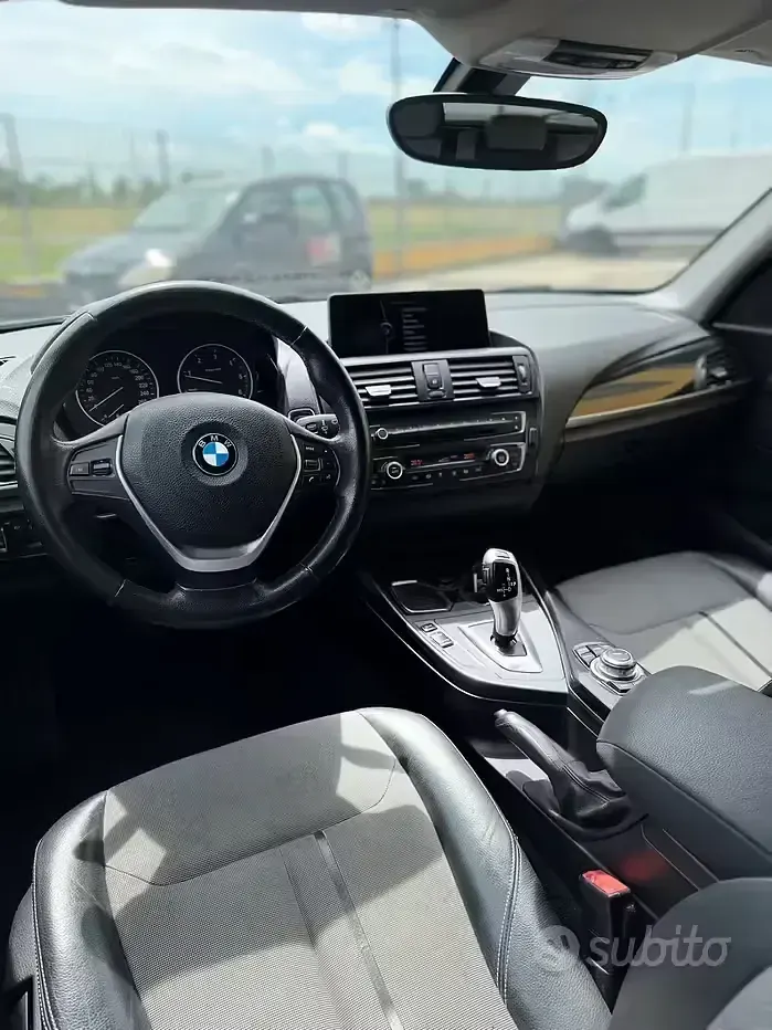 Usata BMW 120 Efficient Dynamics 177 CV (130 kW) 2013 Blu Utilitaria