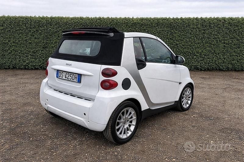 Usata Smart ForTwo Cabrio Passion 71 CV (52 kW) 2008 Bianco Cabrio