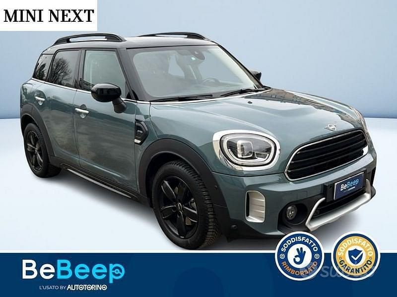 Usata Mini Cooper D Countryman 150 CV (110 kW) 2021 Blu metallizzato SUV