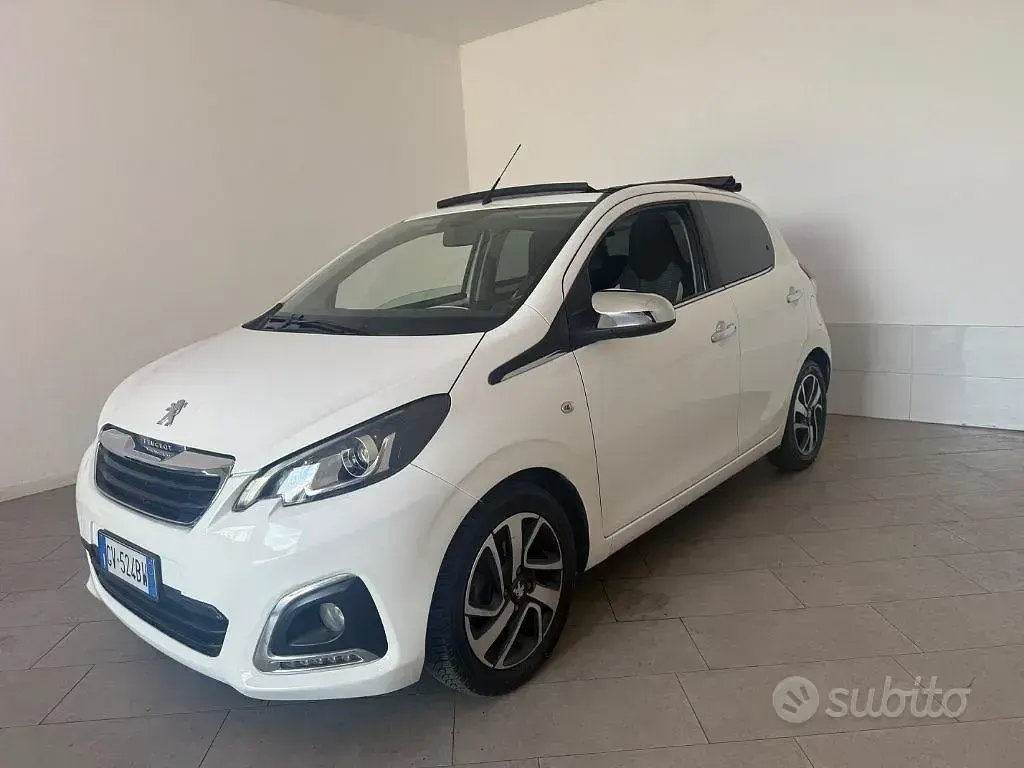 Usata Peugeot 108 Active 82 CV (60 kW) 2017 Bianco Cabrio