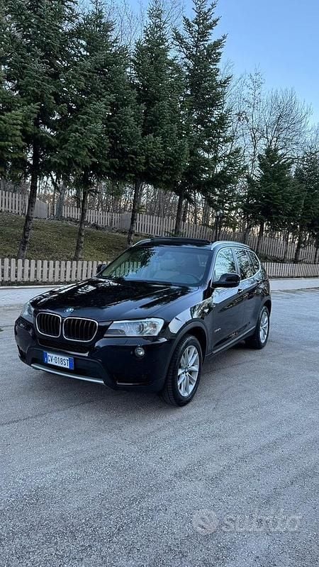 Usata BMW X3 Comfort Edition 184 CV (135 kW) 2013 Nero SUV