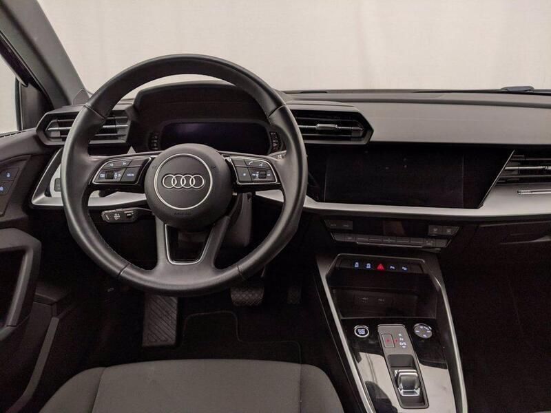 Usata Audi A3 Advanced 150 CV (110 kW) 2021 Blu/azzurro Berlina