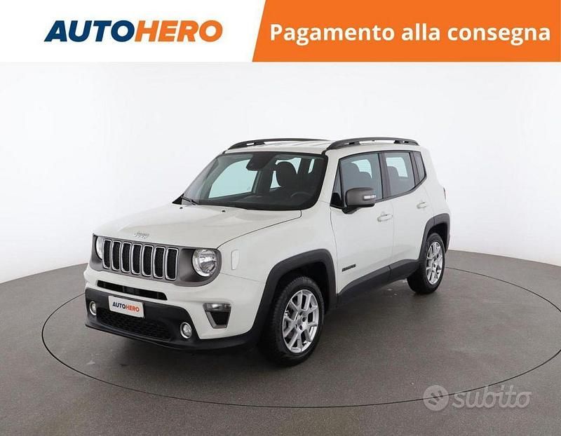 Bianco Usata 2020 Jeep Renegade Limited SUV | 16.299 € (Buon prezzo) - Immagine 1/4