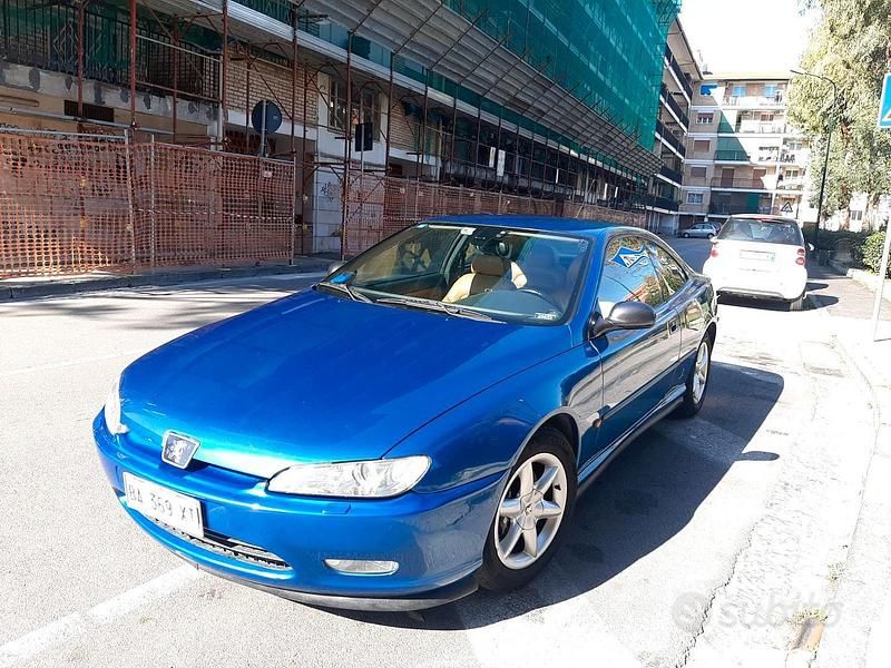 Usata Peugeot 406 Coupe 135 CV (99 kW) 1999 Blu Coupé