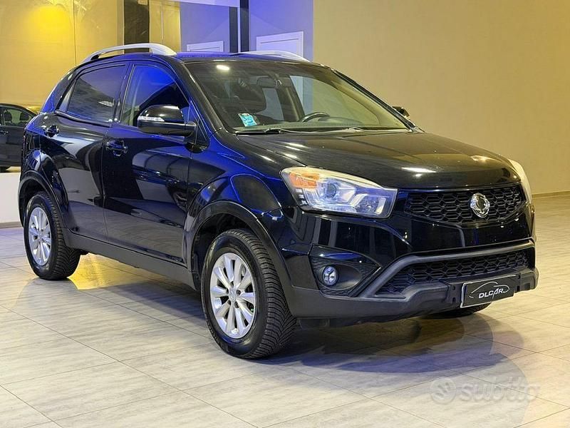 Usata Ssangyong (KGM) Korando 150 CV (110 kW) 2014 Nero SUV