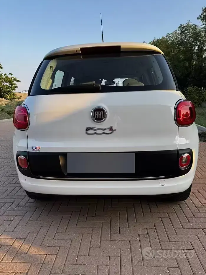 Usata Fiat 500L Lounge 105 CV (77 kW) 2013 Bianco Monovolume