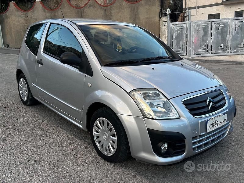 Usata Citroën C2 Elegance 60 CV (44 kW) 2009 Grigio Utilitaria