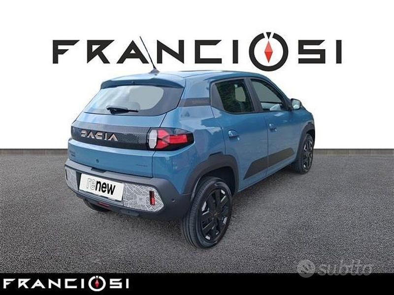 Usata Dacia Spring Extreme 47 kW (65 CV) 2024 Blu chiaro Utilitaria