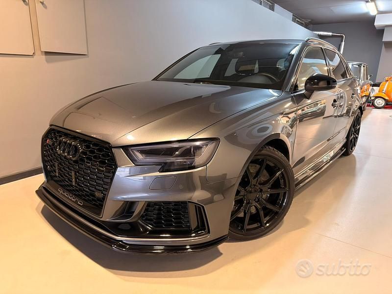 Usata Audi RS3 Ambiente 400 CV (294 kW) 2018 Grigio Berlina