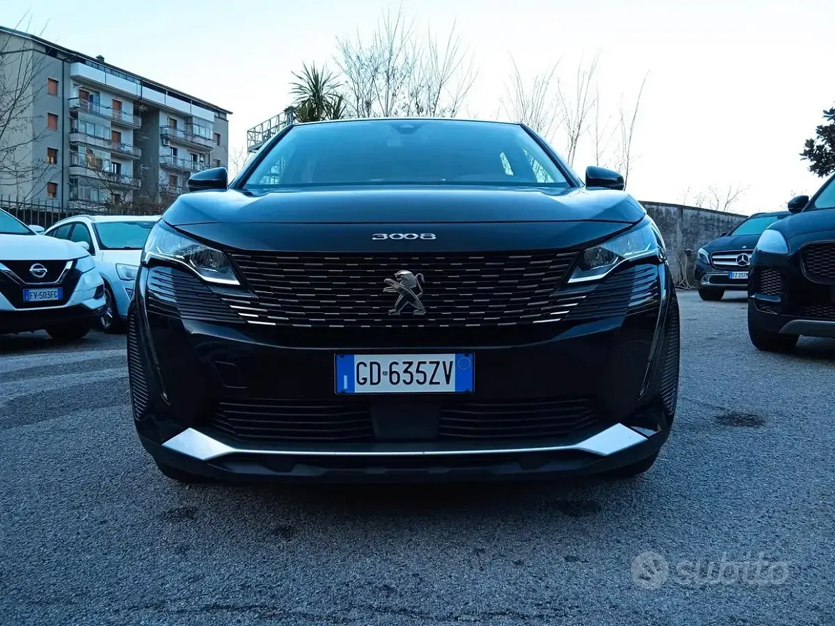 Usata Peugeot 3008 Allure 131 CV (96 kW) 2021 Nero SUV