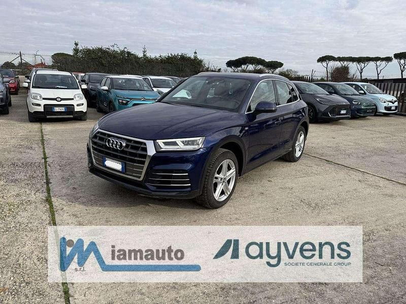 Usata Audi Q5 S-line plus 204 CV (150 kW) 2020 Blu SUV