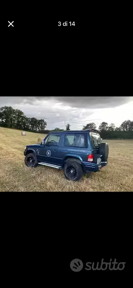 Usata Hyundai Galloper 2001 Blu SUV