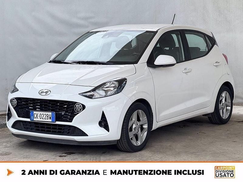 Usata Hyundai i10 67 CV (49 kW) 2022 Bianco Utilitaria