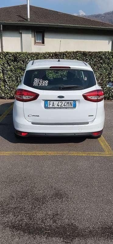 Usata Ford C-MAX Ambiente 101 CV (74 kW) 2015 Bianco Monovolume