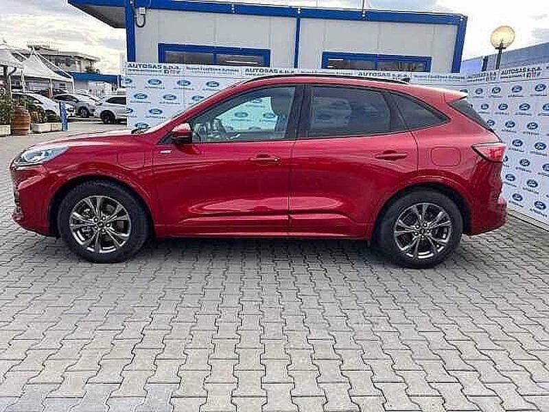 Usata Ford Kuga ST-Line X 225 CV (165 kW) 2020 Rosso metallizzato SUV