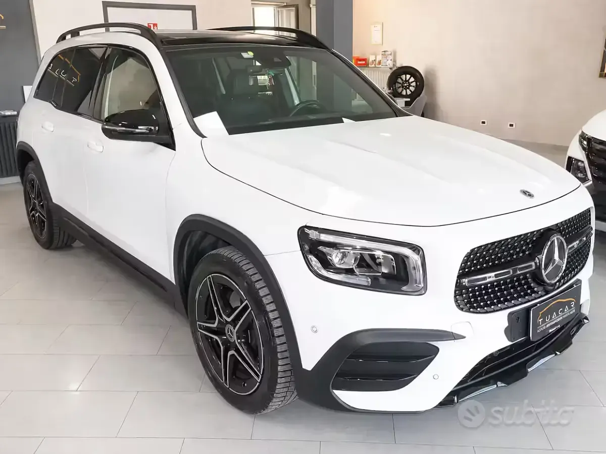 Begagnad Mercedes GLB200 Premium 150 HK (110 kW) 2022 Vit SUV