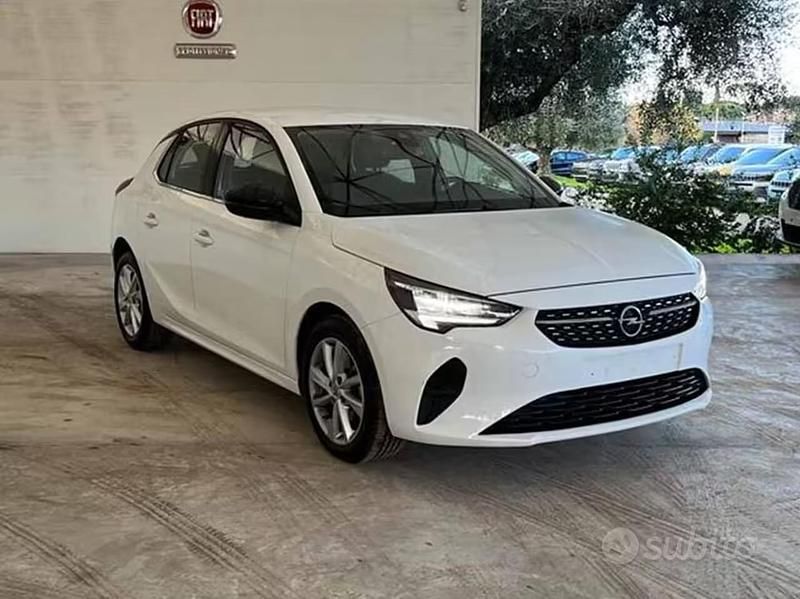 Usata Opel Corsa Elegance 75 CV (55 kW) 2023 Bianco Utilitaria