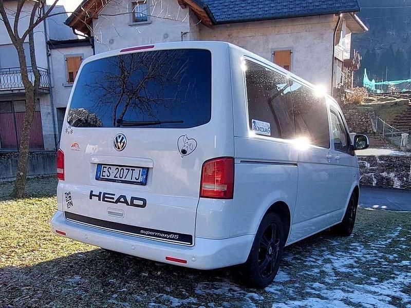 Usata VW T5 Highline 179 CV (131 kW) 2011 Bianco Furgone