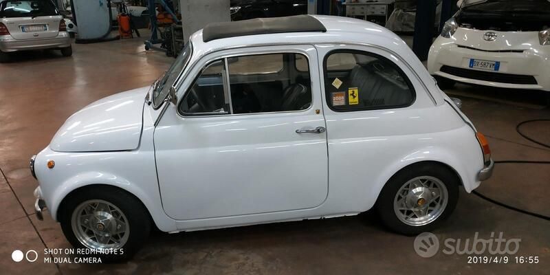 Usata Fiat 500 1970 Bianco Utilitaria
