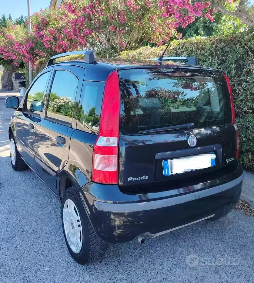 Usata Fiat Panda 60 CV (44 kW) 2010 Nero Utilitaria
