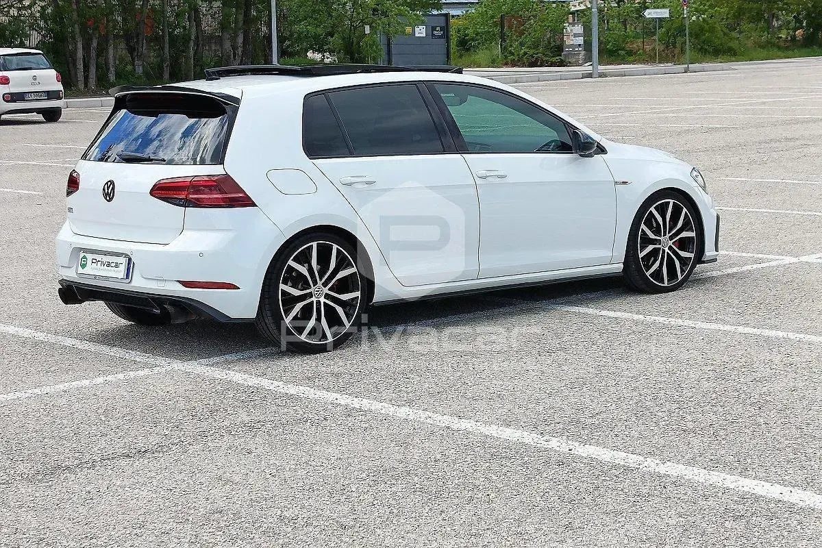 Usata VW Golf VII GTI 245 CV (180 kW) 2017 Bianco Berlina
