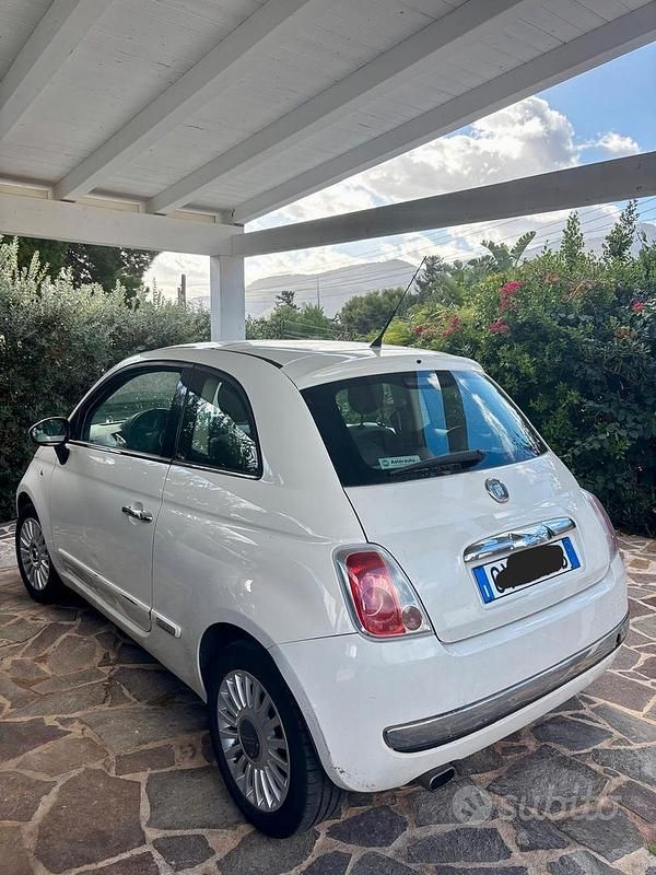 Usata Fiat 500 Lounge 2007 Bianco Utilitaria