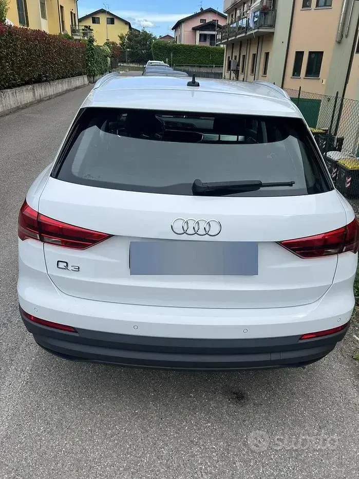 Usata Audi Q3 150 CV (110 kW) 2019 Bianco SUV