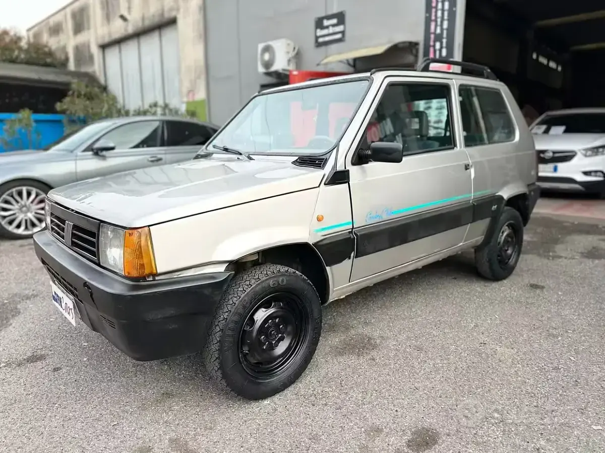Usata Fiat Panda 4x4 Club 54 CV (39 kW) 1997 Grigio Utilitaria