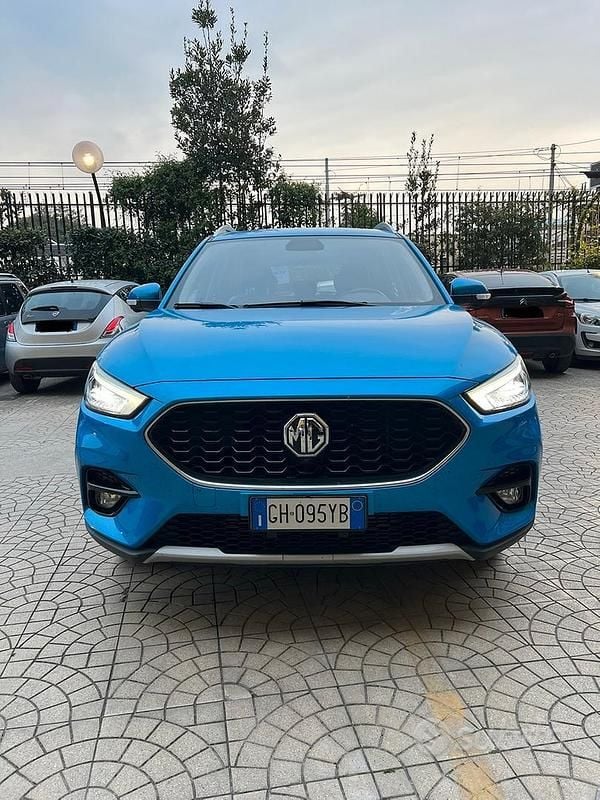 Usata MG ZS Luxury 111 CV (81 kW) 2022 Blu SUV
