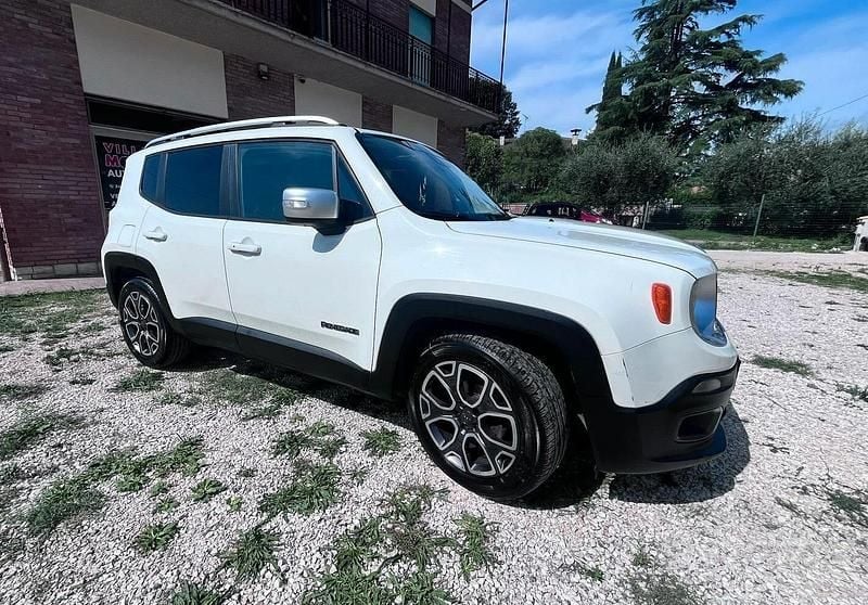 Bianco Usata 2014 Jeep Renegade Limited SUV | 8600 € (Buon prezzo) - Immagine 1/4