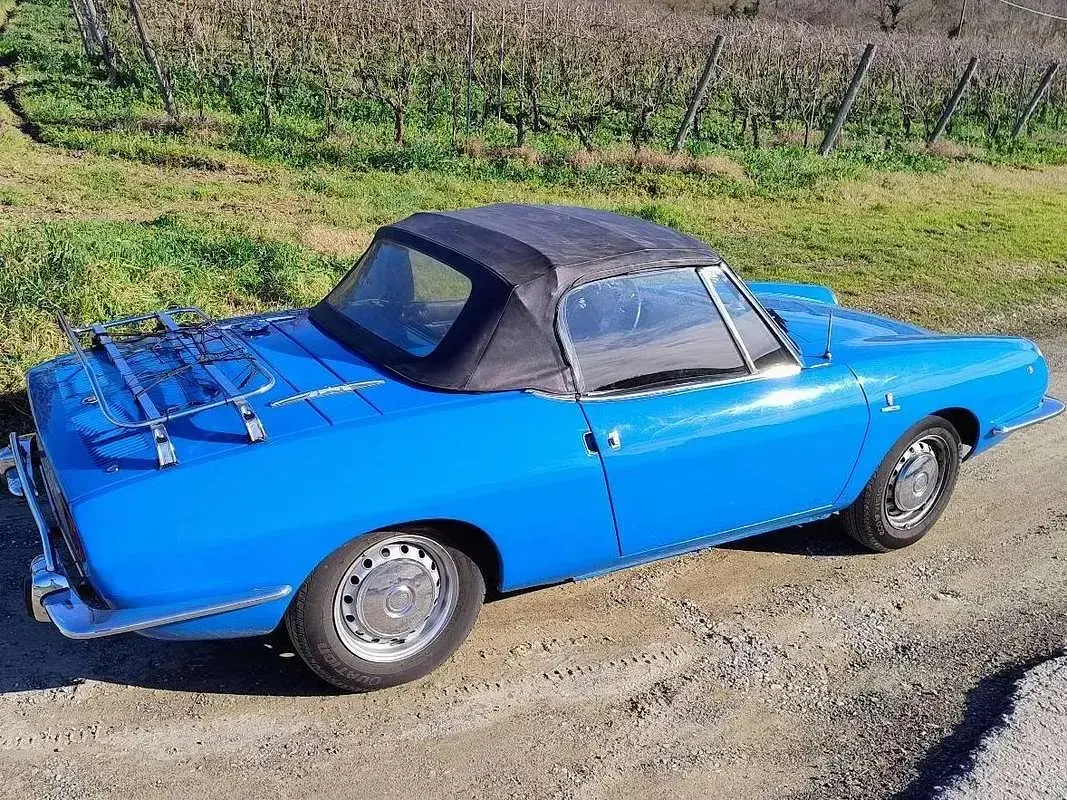 Usata Fiat 850 Sport 58 CV (42 kW) 1972 Blu/azzurro Cabrio